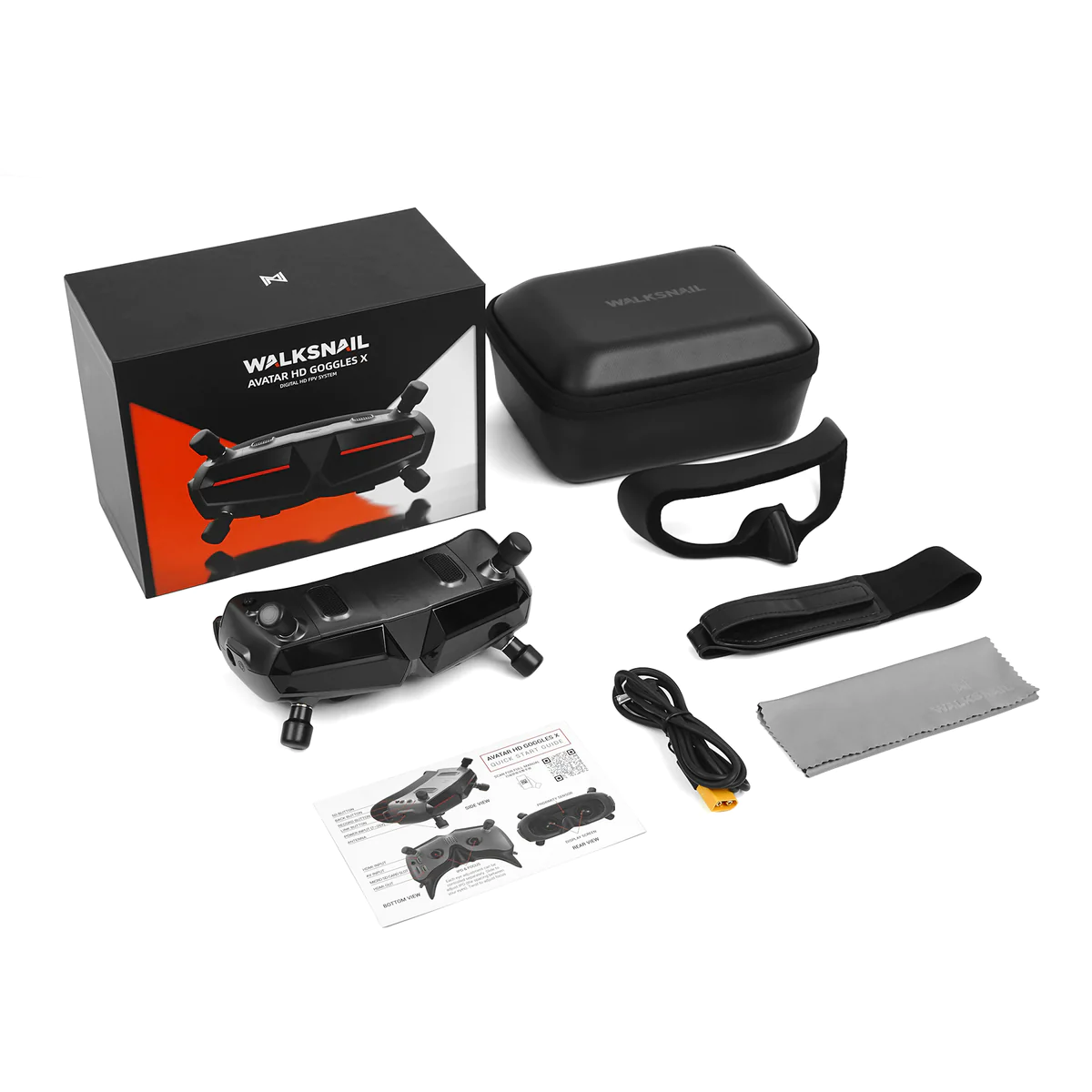 Fpv Goggles Walksnail Avatar Hd - CADDX FPV 워크스네일 아바타 HD 고글