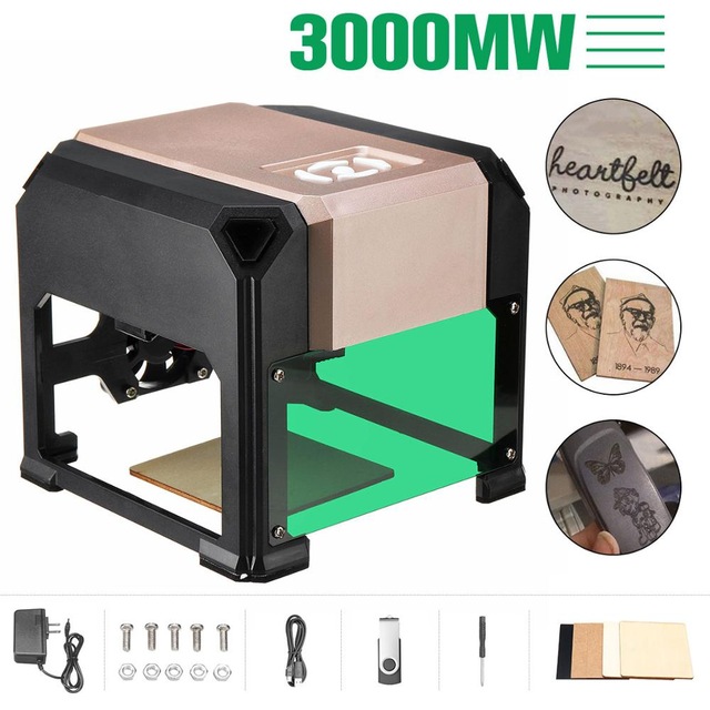 미니 USB 3000MW CNC 레이저 조각 기계 11 - Mini Laser Engraver Cnc Router 리뷰 및 가격