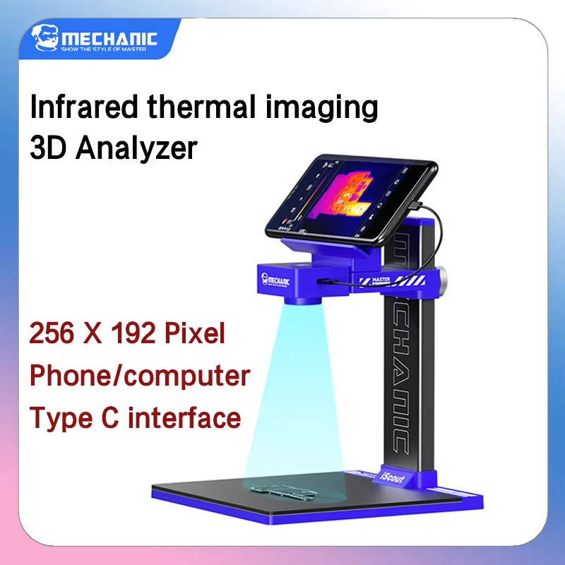 메카닉 iScout 3D 열화상 분석기 256X192  - Thermal Imaging Camera Pcb Repair 리뷰 및 가격