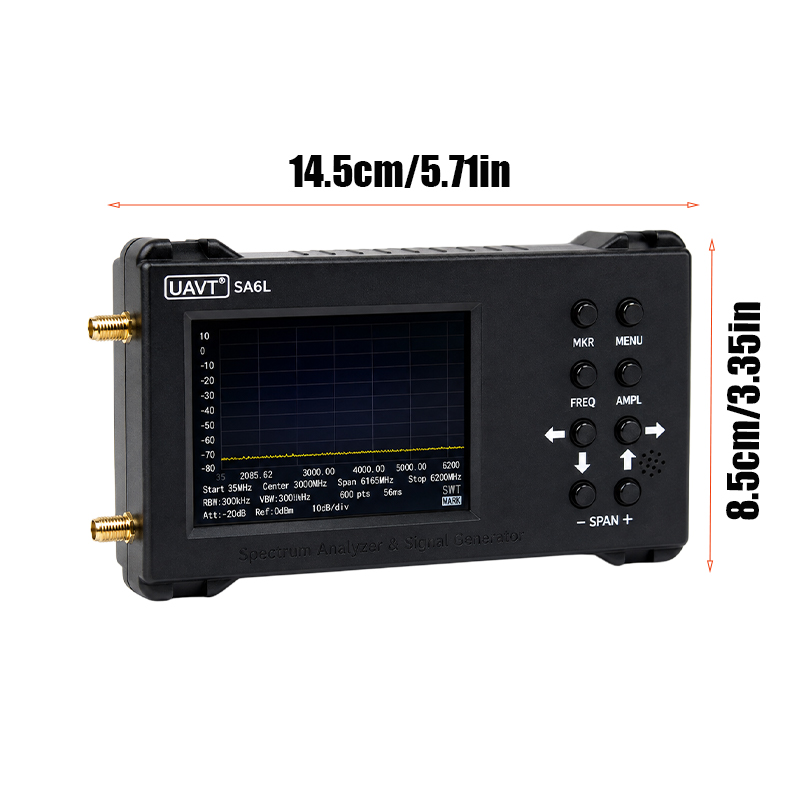 6GHz 휴대용 스펙트럼 분석기 신호 발생기 UAVT  - Signal Generator Spectrum Analyzer 리뷰 및 가격