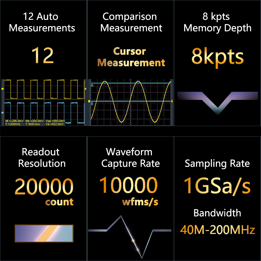 OWON HDS200 시리즈 휴대용 디지털 오실로스코프 - Signal Generator Spectrum Analyzer 리뷰 및 가격