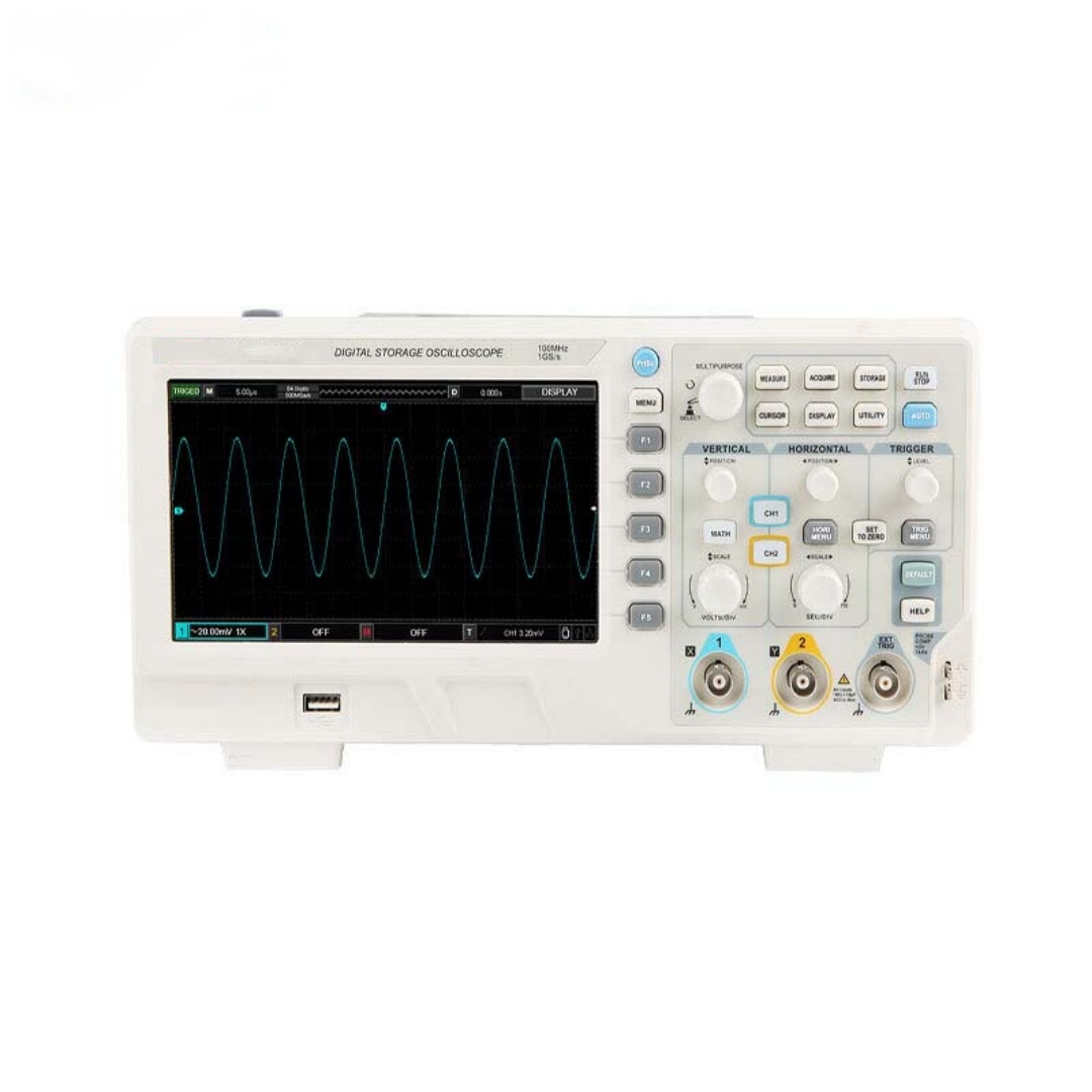100MHz 2채널 디지털 스토리지 오실로스코프 유닛  - Digital Storage Oscilloscope 100Mhz 리뷰 및 가격