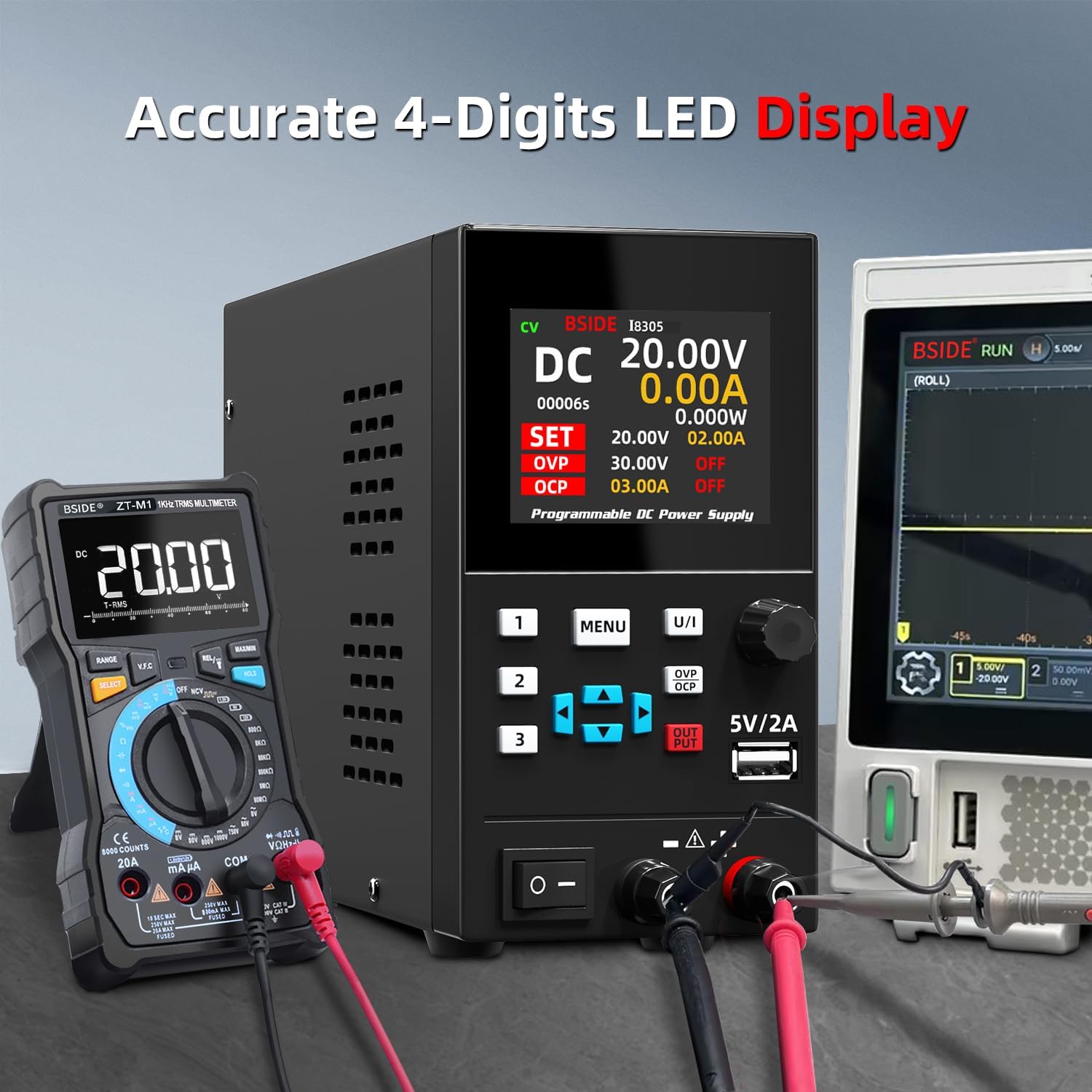 BSIDE DC 실험실 규제 전원 공급 장치 프로그래밍 - Programmable Dc Power Supply 30V 10A 리뷰 및 가격