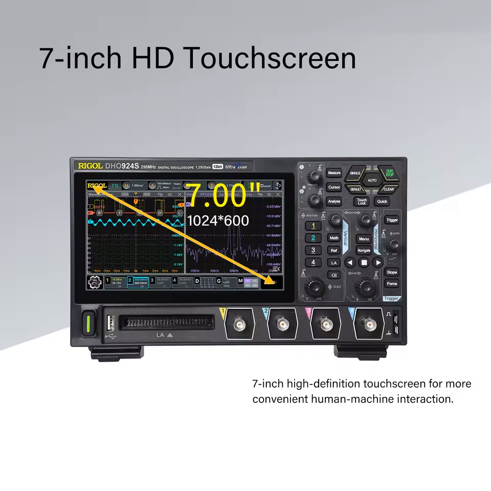 리골 DHO900 시리즈 오실로스코프: 4채널, 125 - Signal Generator Spectrum Analyzer 리뷰 및 가격