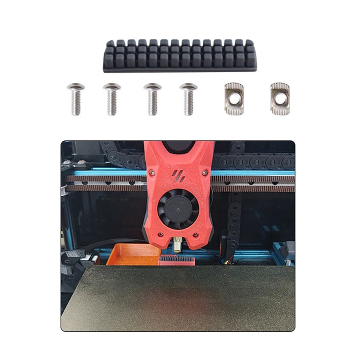 (B63C) Voron 2.4 R2 노즐 실리콘 브러시 - Voron 2.4 R2 Kit 리뷰 및 가격