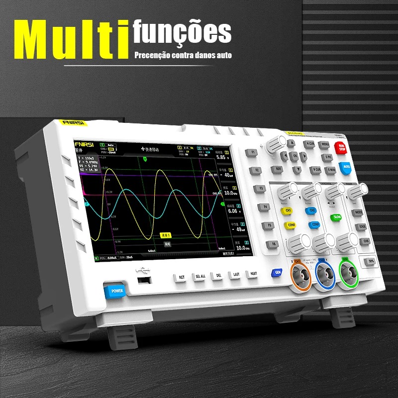 FNIRSI 1014D 디지털 오실로스코프 2 in 1 - Digital Storage Oscilloscope 100Mhz 리뷰 및 가격